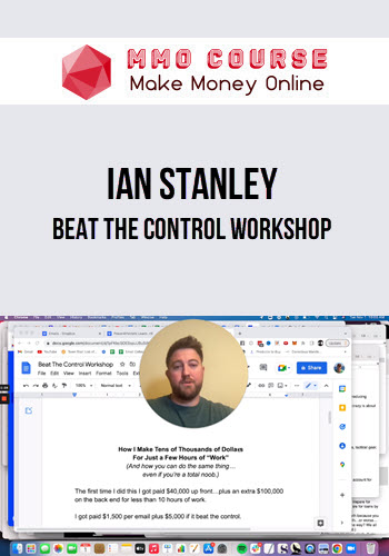 Ian Stanley – Beat The Control Workshop