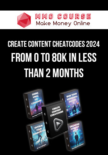 Create Content Cheatcodes 2024 – From 0 To 80k In Less Than 2 Months
