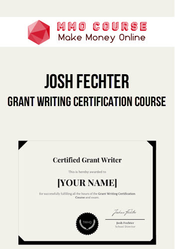 Josh Fechter – Grant Writing Certification Course