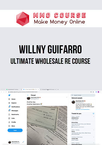 Willny Guifarro – Ultimate Wholesale RE Course