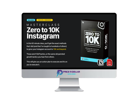 Steven Mellor – Zero to 10K Instagram Growth Masterclass