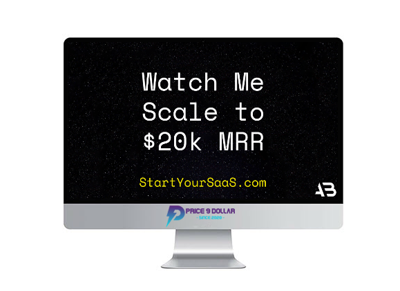 Alex Berman – Watch me build a SaaS to 20k MRR