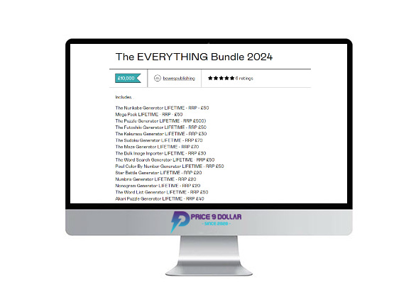 BowesPublishing – The EVERYTHING Bundle 2024 (KDP)
