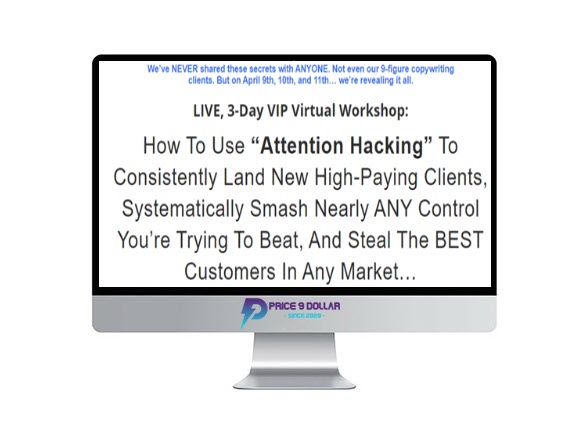 Stefan Georgi – The 3 Day Attention Hacking VIP Workshop