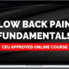 Michael Mash – Low Back Pain Fundamentals