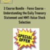 3 Course Bundle – Forex Course – Understanding the Daily Treasury Statement and MMT-Value Stock Selection