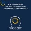 47 NICABM How to Work with the Part of Trauma That Your Patient Cant Verbalize