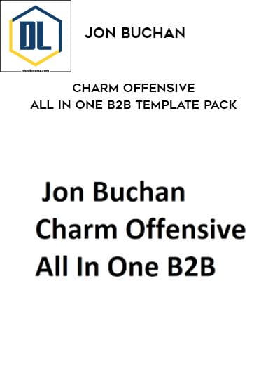 56 Jon Buchan Charm Offensive All In One B2B Template Pack