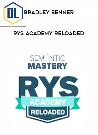 Bradley Benner %E2%80%93 RYS Academy Reloaded