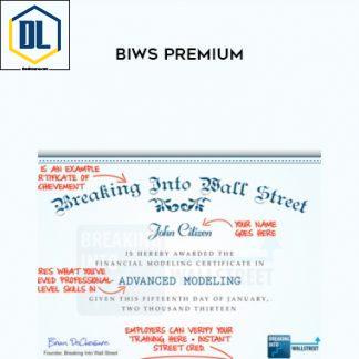 BIWS Premium – Break Into Wall Street (Excel & VBA + Financial Modeling Mastery + PowerPoint Pro)