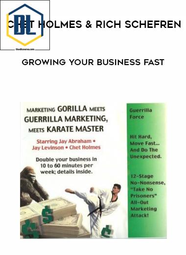 Chet Holmes and Rich Schefren %E2%80%93 Growing Your Business Fast