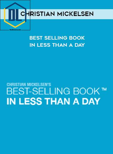 Christian Mickelsen %E2%80%93 Best Selling Book In Less Than A Day