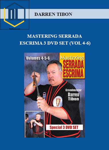 DARREN TIBON MASTERING SERRADA ESCRIMA 3 DVD SET VOL 4 6