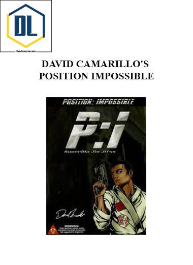 DAVID CAMARILLO’S POSITION IMPOSSIBLE