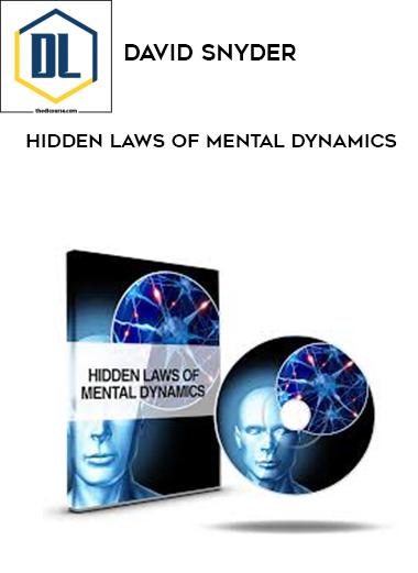 David Snyder %E2%80%93 Hidden Laws Of Mental Dynamics