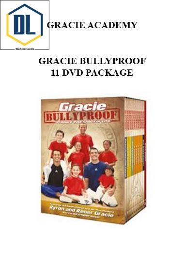 GRACIE ACADEMY GRACIE BULLYPROOF 11 DVD PACKAGE