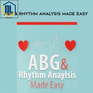ABG & Rhythm Analysis Made Easy – Cyndi Zarbano