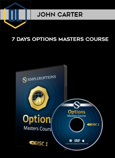 John Carter %E2%80%93 7 Days Options Masters Course