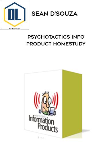 Sean D%E2%80%99souza %E2%80%93 Psychotactics Info Product HomeStudy