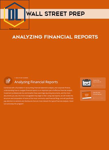 Wall Street Prep – Analyzing Financial Reports