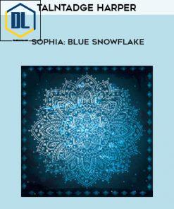 Talmadge Harper – Sophia: Blue Snowflake