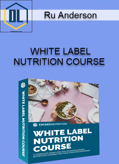 WHITE LABEL NUTRITION COURSE