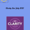 Clarity Live July 2020