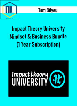 Tom Bilyeu - Impact Theory University Mindset & Business Bundle (1 Year Subscription)