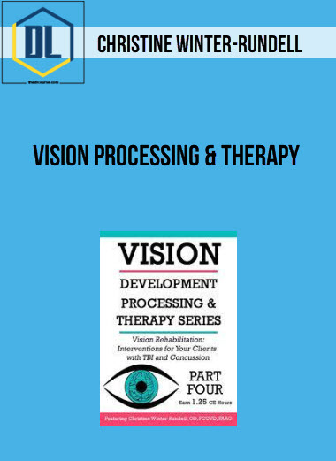 Christine Winter-Rundell - Vision Processing & Therapy