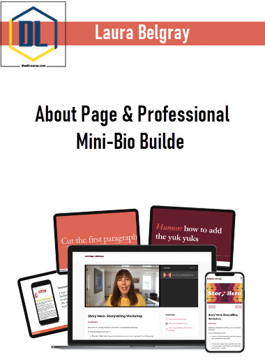 About Page & Professional Mini-Bio Builde