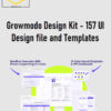 Growmodo Design Kit – 157 UI Design file and Templates