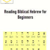 Reading Biblical Hebrew for Beginners