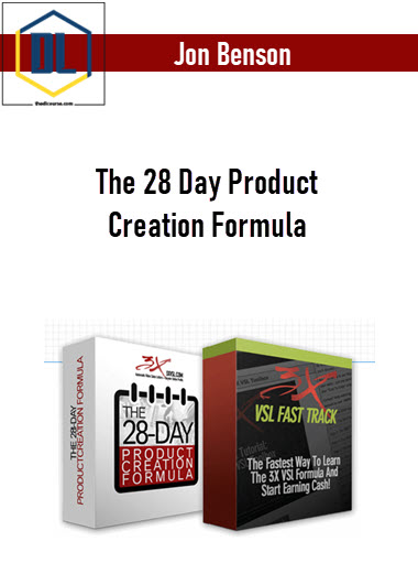 Jon Benson – The 28 Day Product Creation Formula
