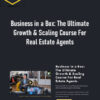 Ryan Serhant – Business in a Box: The Ultimate Growth & Scaling Course For Real Estate Agents