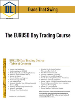 Trade That Swing – The EURUSD Day Trading Course