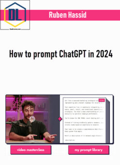 Ruben Hassid – How to prompt ChatGPT in 2024