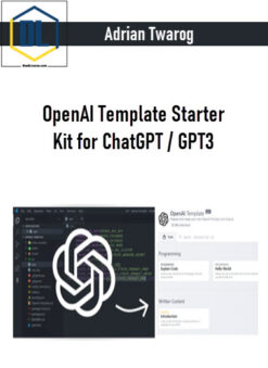 Adrian Twarog – OpenAI Template Starter Kit for ChatGPT / GPT3