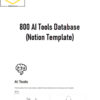 ChatCode Tutor – 800 AI Tools Database (Notion Template)