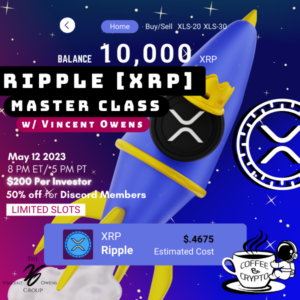 Coffee And Crypto Network – XRP Masterclass Recording