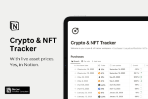 Rames Quinerie – Notion Crypto & NFT Tracker
