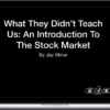J. Minor – What They Didn't Teach Us: An Introduction to the Stock Market